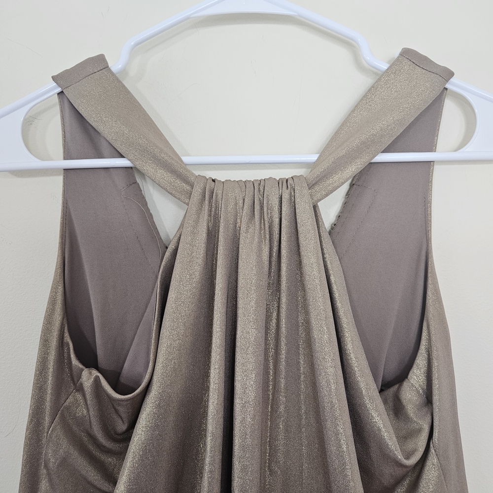 Cache Gold Mini Dress - Picture 2 of 5